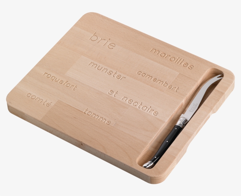 Laguiole Käse-brett Mit Messer, transparent png #1575117