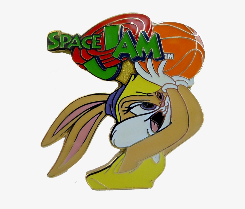 Vintage Space Jam Lola Bunny - Space Jam Pin, transparent png #1575119