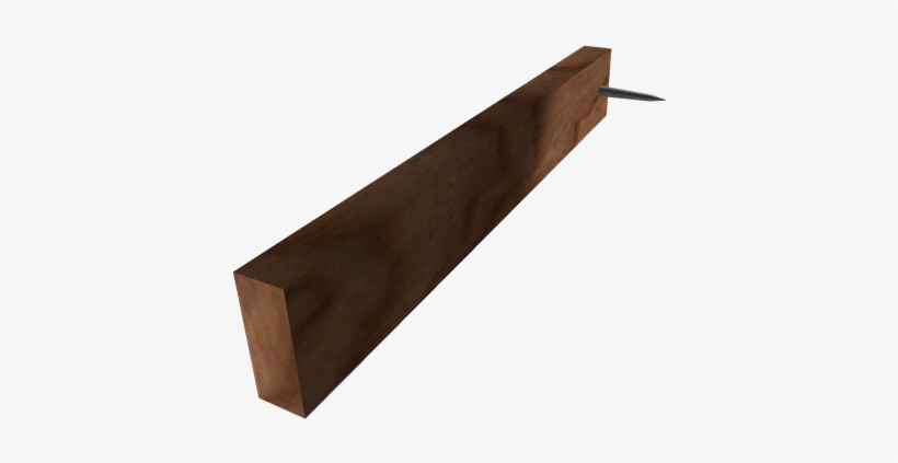 Board With A Nail In It - Board With A Nail, transparent png #1575391