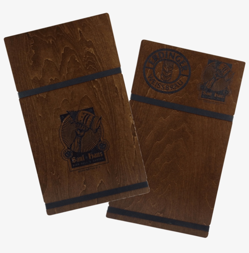 Notched Wood Board - Wallet, transparent png #1575438