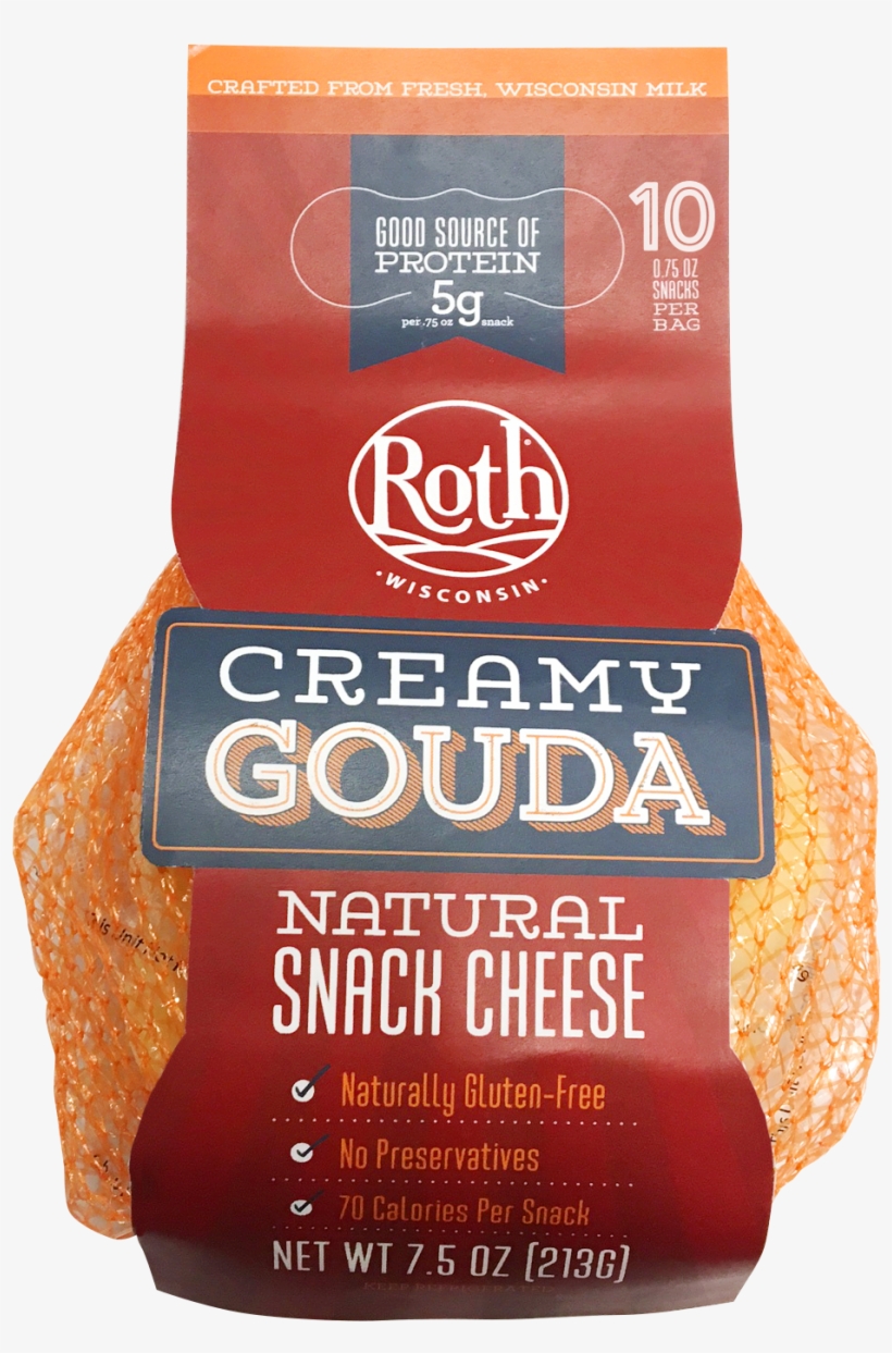 Creamy Gouda Snack Cheese - Emmi Roth Creamy Snacking Cheese, transparent png #1575697