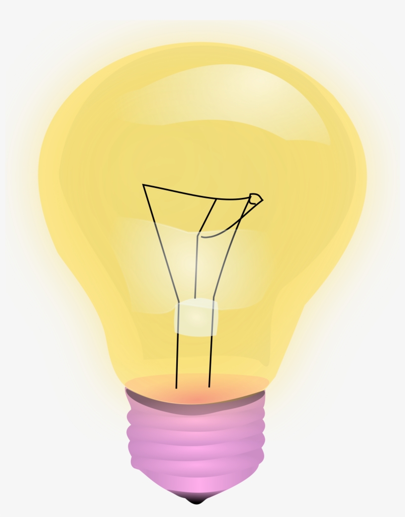 Creative Clipart Electric Bulb - Vector Graphics, transparent png #1575720