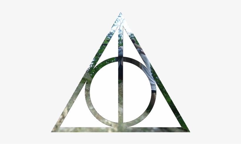 Deathly Hallows Necklace - Deathly Hallows Symbol Transparent, transparent png #1575888