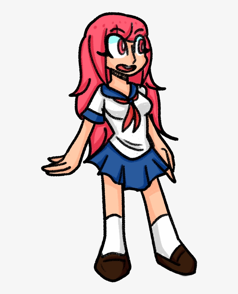 Mai Waifu - Cartoon, transparent png #1575979