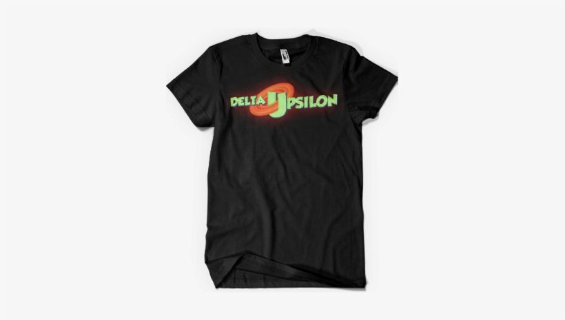 Delta Upsilon Space Jam - Black Is My Happy Color Tee, transparent png #1576083