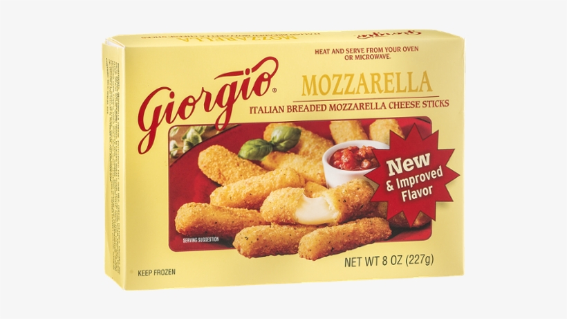 Giorgio Mozzarella Sticks, Italian Breaded - 8 Oz, transparent png #1576218