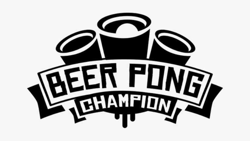 Beer Pong Champion Party Animal - Beer Pong, transparent png #1576516