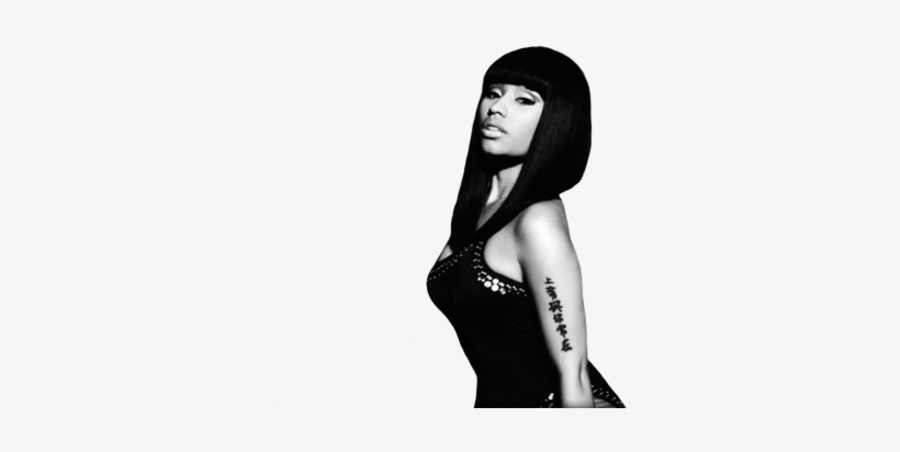 Nicki Minaj Photo Nicki-minaj - Hd Ipad Black And White, transparent png #1576737