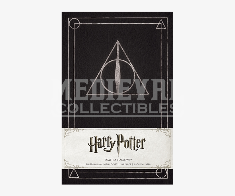 Harry Potter Deathly Hallows Hardcover Ruled Journal, transparent png #1576800