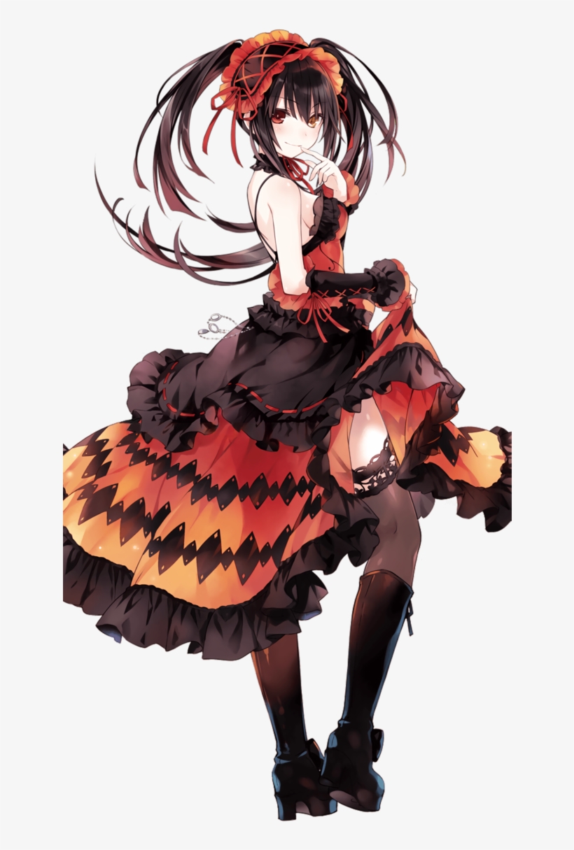 Date A Live Kurumi Tokisaki Render By Tsadeek-db3jxdk - Date A Live Kurumi Render, transparent png #1576888
