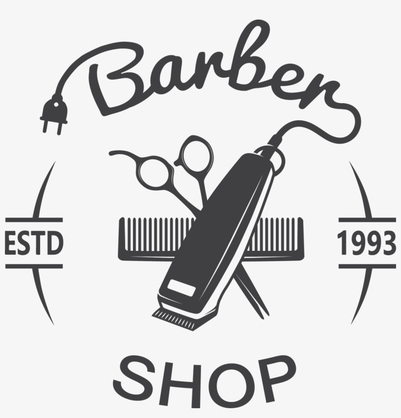 Transparent Barber Clippers Clipart Barber Shop Png Logo Full Size ...