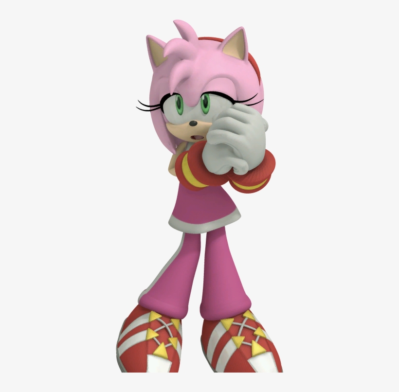 Freeriders Amy-prayer - Amy Rose Sonic Free Riders, transparent png #1577346