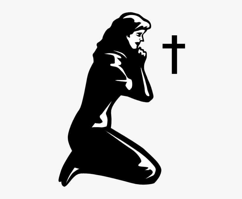 Woman Praying Banner Free Stock Huge - Woman Praying To God, transparent png #1577421