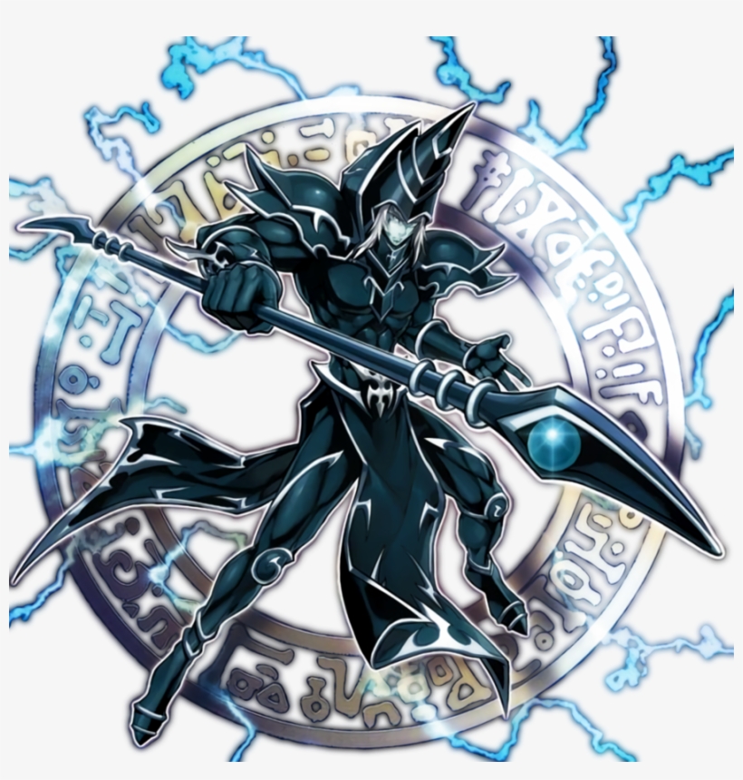 Drawing Yugioh Dark Magician Png Royalty Free Download - Yugioh Dark Magician Png, transparent png #1577445