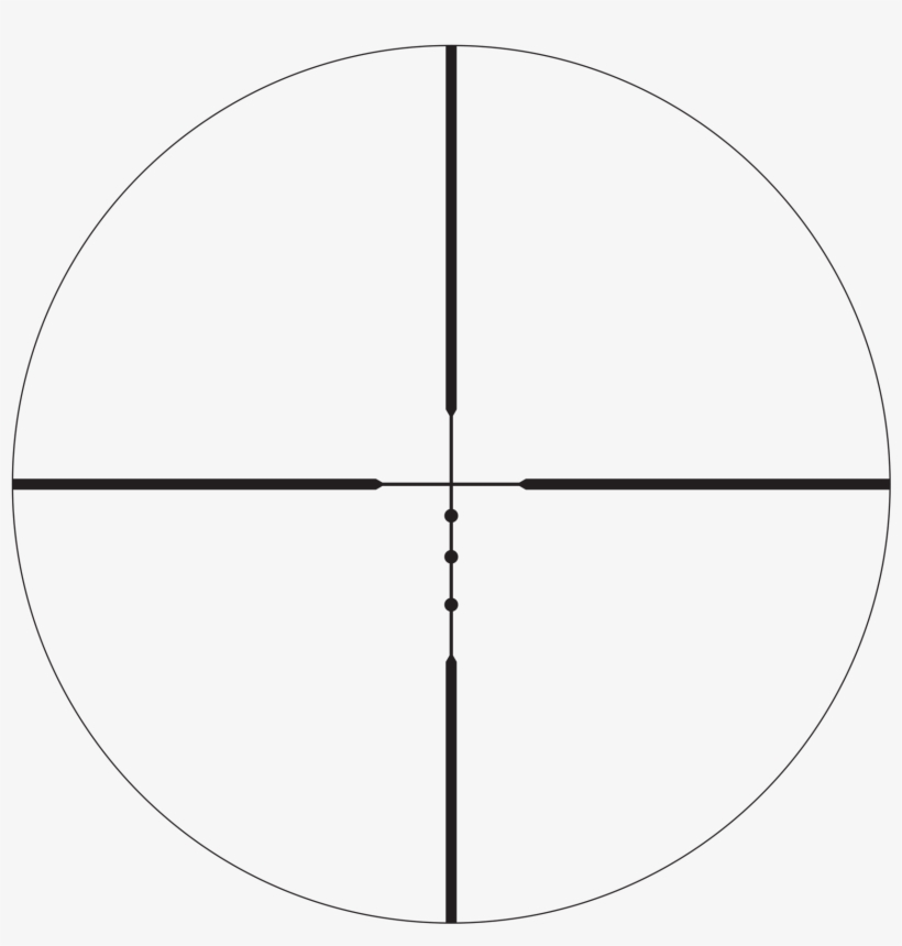 Bdc 22 Rimfire Reticle - Vortex Crossfire Ii 4, transparent png #1578017