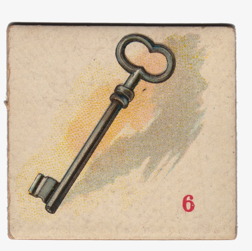 Free Vintage Clip Art Skeleton Key - Skeleton Key Clip Art, transparent png #1578520