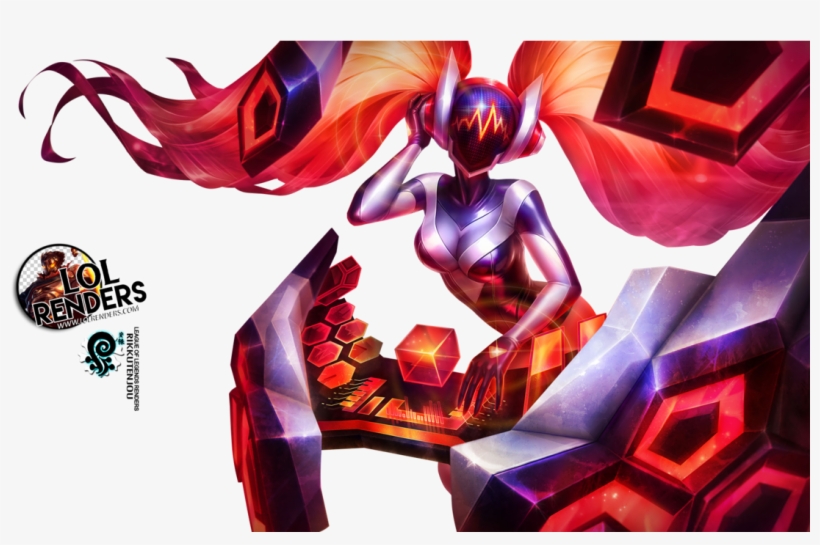 Dj Sona Render League Of Legends New Skin By Rikkutenjouss - League Of Legends Dj Sona, transparent png #1578542