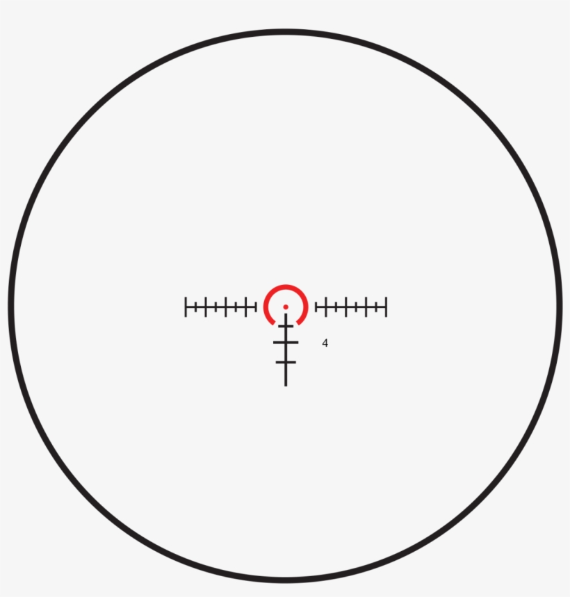 Burris Mtac Rifle Scope - Burris Xtr Ii 1 5 Reticle, transparent png #1578543