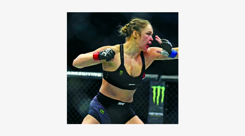 Ronda Rousey - - Holly Holm Vs Rousey, transparent png #1578590