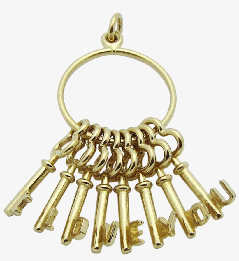 Keys On A Ring Png Vector Free Library - Keys On A Ring Png, transparent png #1578902