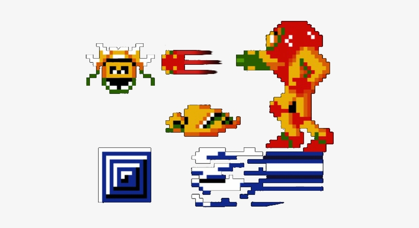 Nes Metroid Edited - Metroid Nes Png, transparent png #1579130