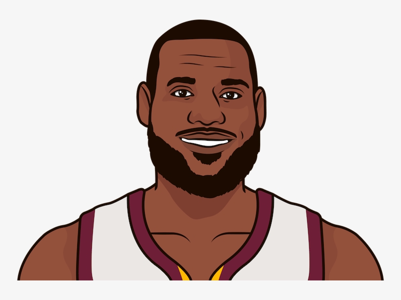 Lebron James Posted 1,385 Points Against The Toronto - Lebron James As A Cartoon, transparent png #1579538