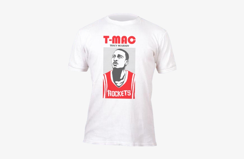 Tracy Mcgrady Rockets Custom T-shirts - Falcon Shirts, transparent png #1579751
