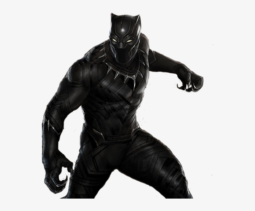 Blackpanther - Black Panther Costume Hd, transparent png #1579849