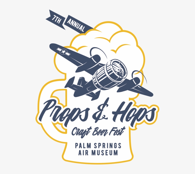 Props & Hops Craft Beer Festival Logo - Props For Beer Festival, transparent png #1580476