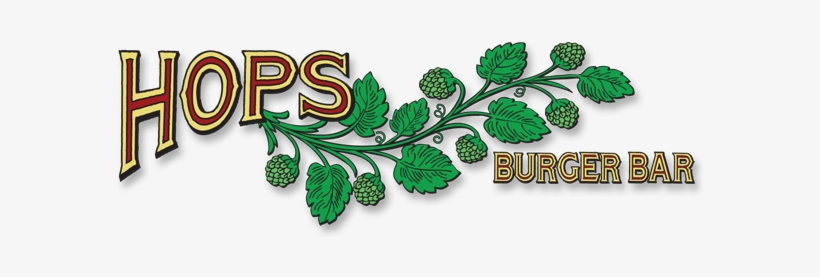 Hops Burger Bar - Hops Burger Bar Greensboro Logo, transparent png #1580714