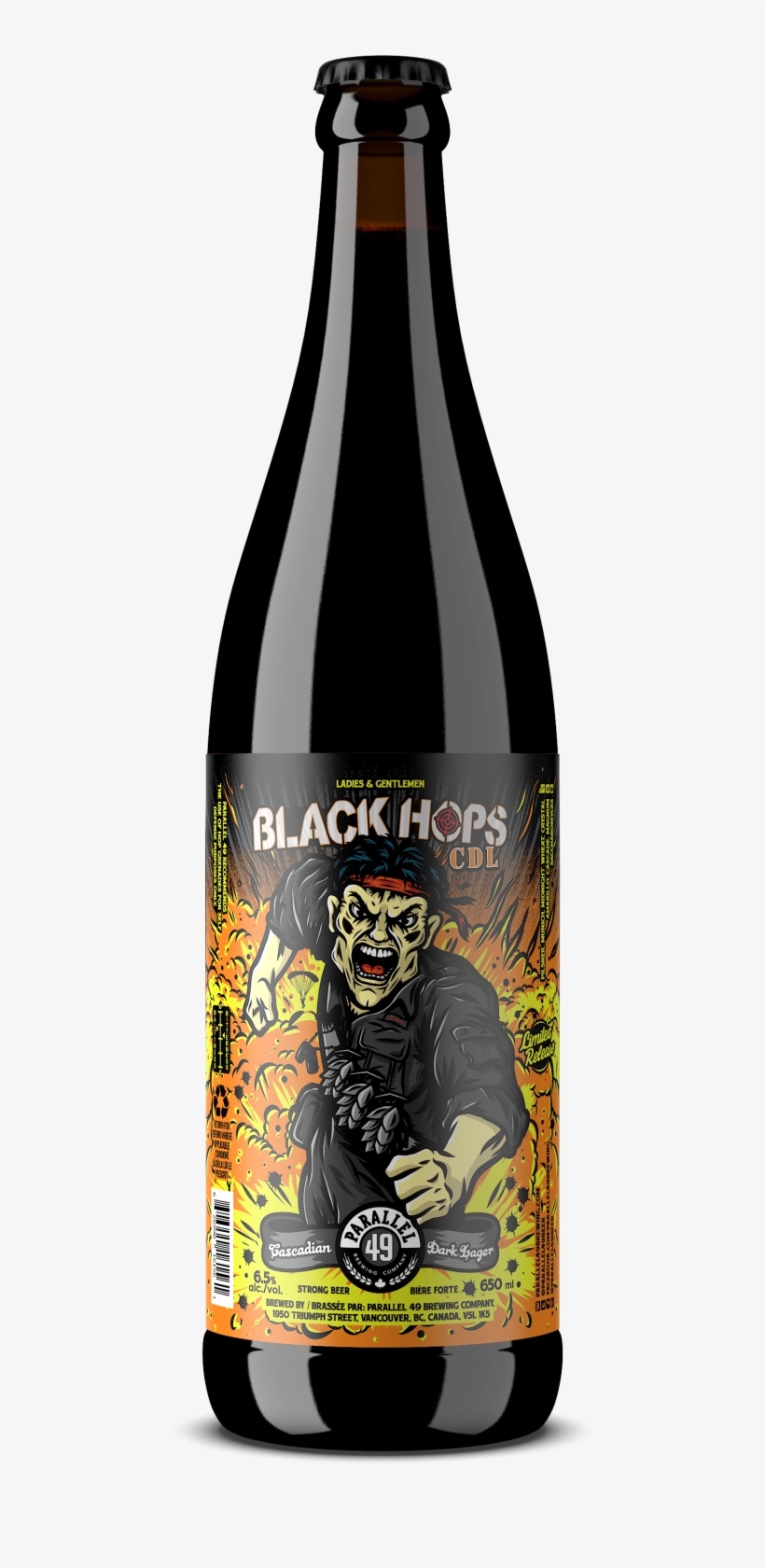 Outshinery Parallel49 Blackhops Cdl - Parallel 49 Old Boy Classic Ale, transparent png #1580813