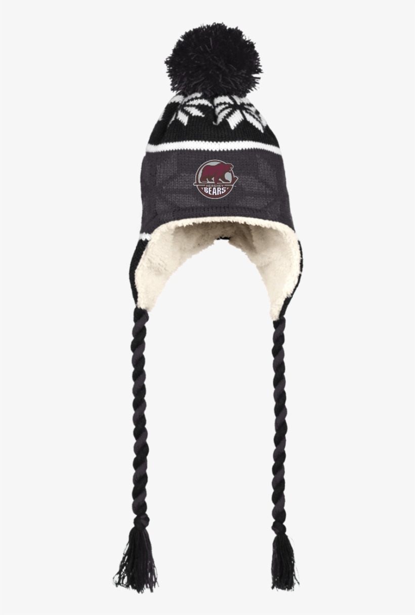 Winter Hat With Braids, transparent png #1580924
