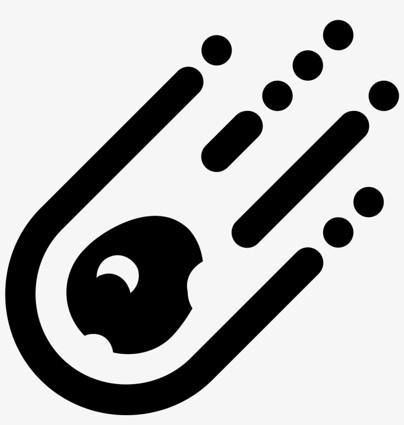 Clipart Freeuse Png Icon This Is A Rocklike Shape - Asteroid Icon, transparent png #1581173