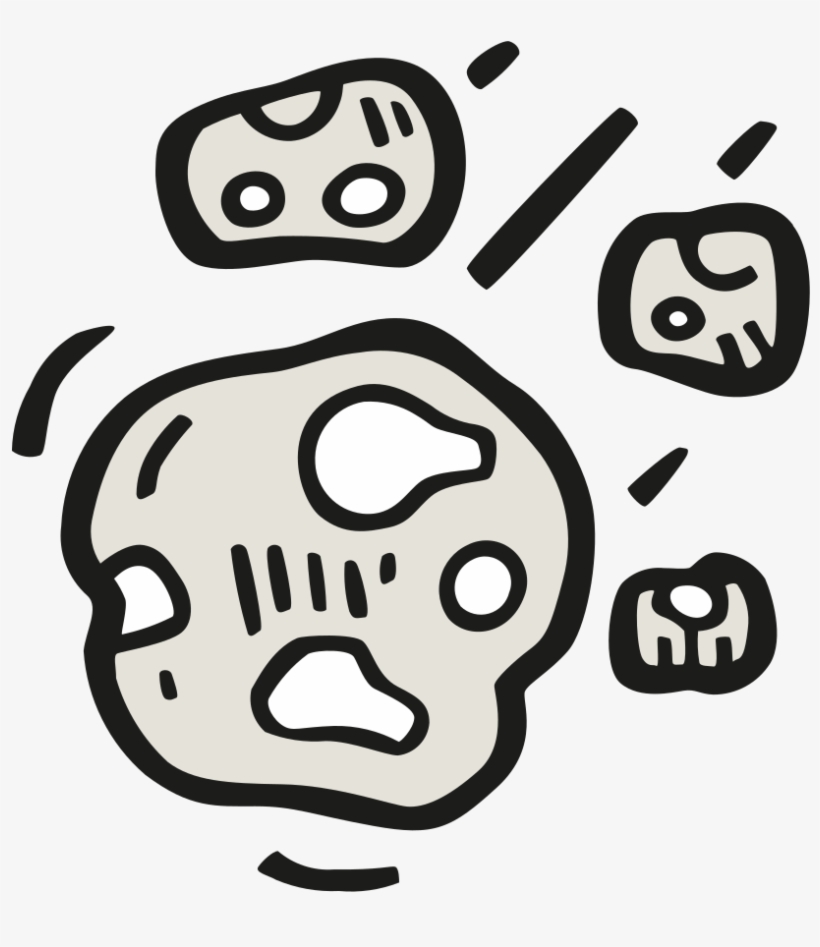 Download Svg Download Png - Asteroid, transparent png #1581195