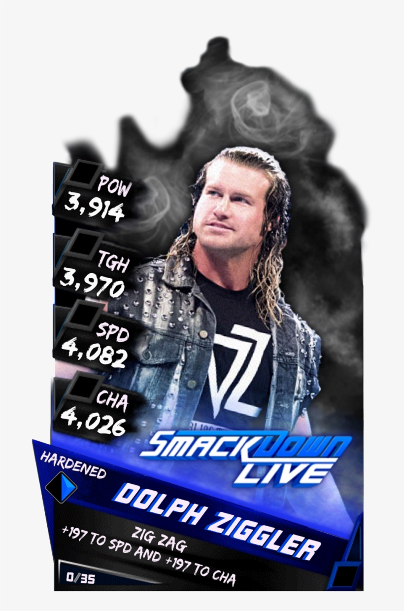 Supercard Dolphziggler S3 Ultimate Smackdown 9673 Supercard - Baron Corbin Wwe Supercard, transparent png #1581347