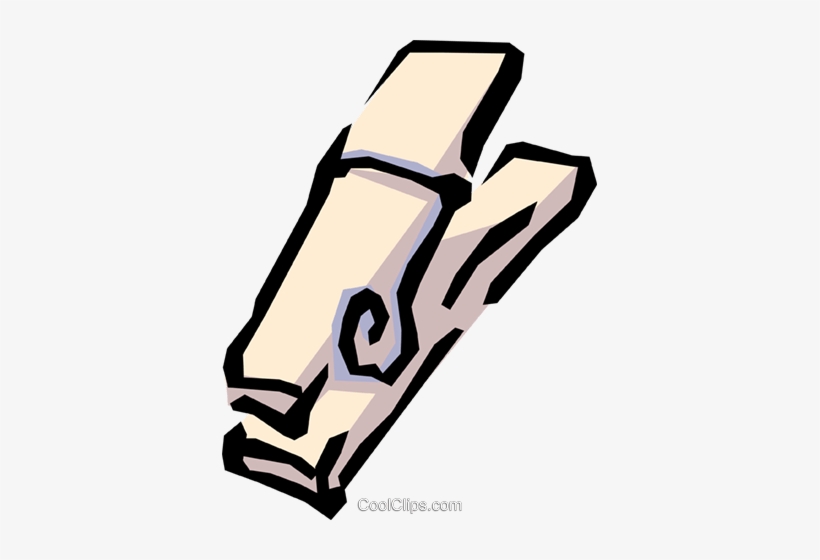 Clothespin Royalty Free Vector Clip Art Illustration, transparent png #1581543