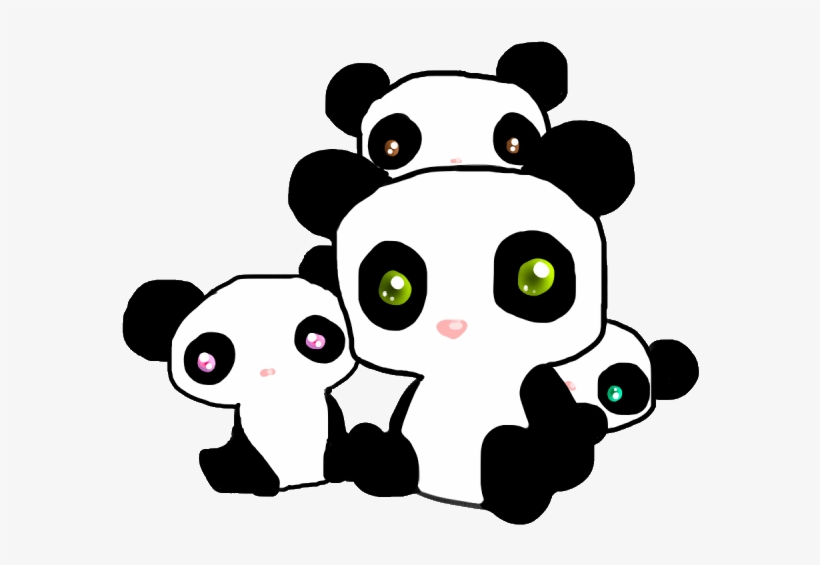 Chibi Panda By Toxicalkiss On Clipart Library - Cute Chibi Panda Transparent, transparent png #1581614