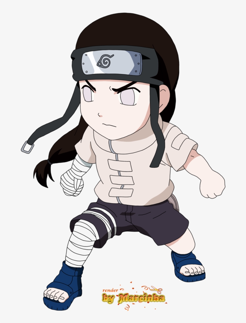 Render Chibi Neji By Marcinha20 Naruto Cute, Naruto - Naruto Shippuden Chibi Neji, transparent png #1581696