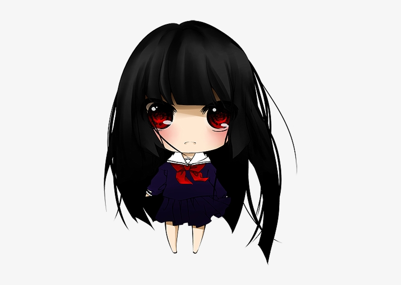 Chibi Enma Ai By Ofullmoon-d4vxd6s - Anime Chibi Enma Ai, transparent png #1581756
