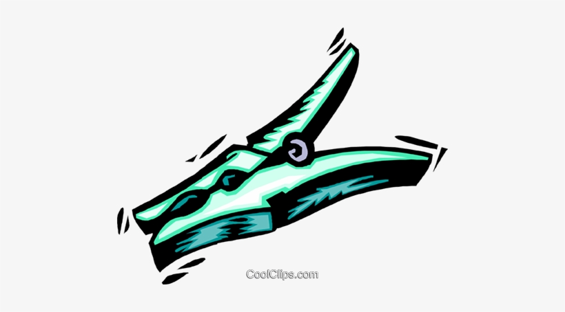 Clothes Peg Royalty Free Vector Clip Art Illustration, transparent png #1581760