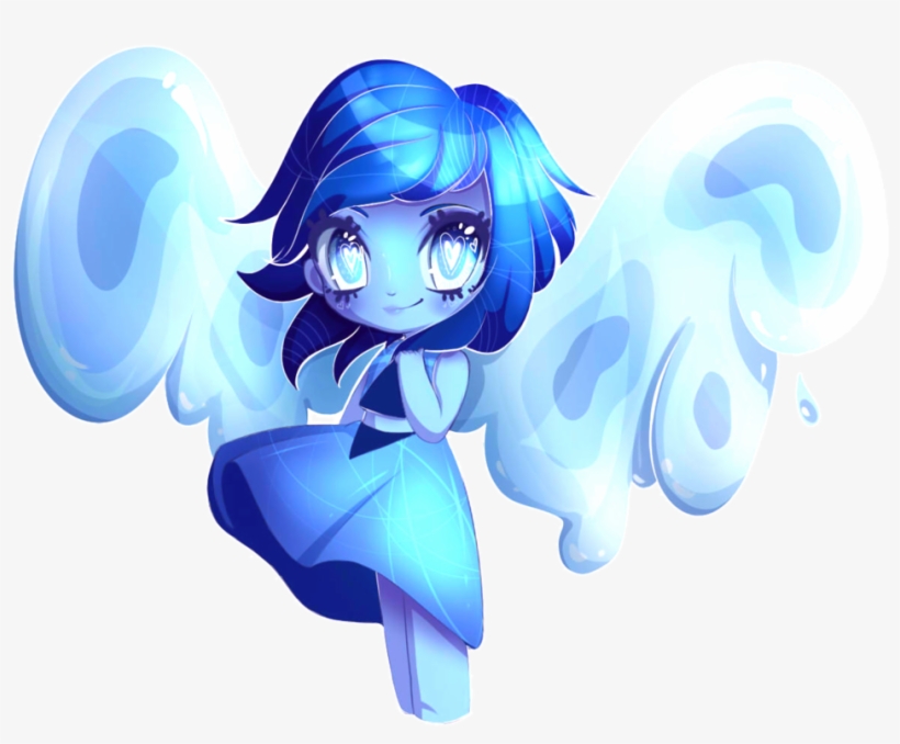 Lapis Lazuli Chibi By Bubble Crown-d8yq3j5 - Steven Universe Lapis Lazuli Chibi, transparent png #1581915
