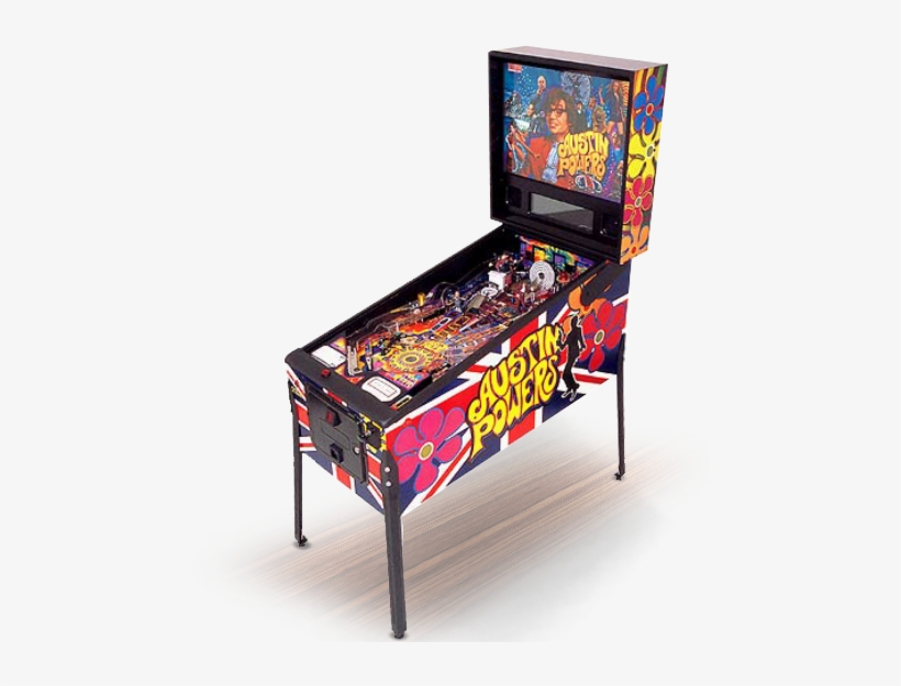 These Games Will Not Operate In Countries With 50 Cycle - Austin Powers Pinball Stern, transparent png #1582183