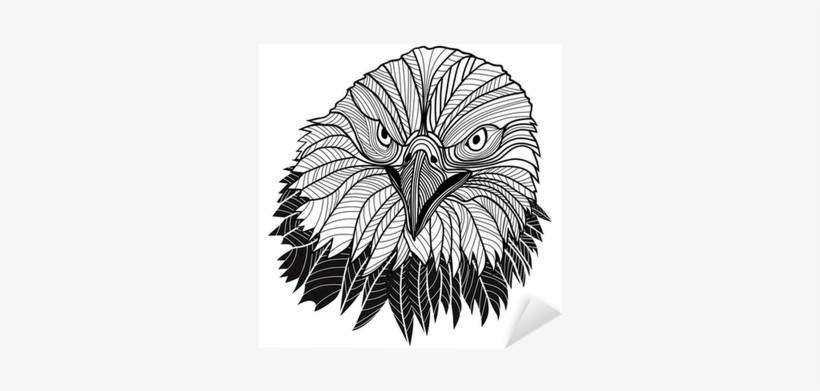 Bald Eagle Head As Usa Symbol For Mascot Or Emblem - Design, transparent png #1582224