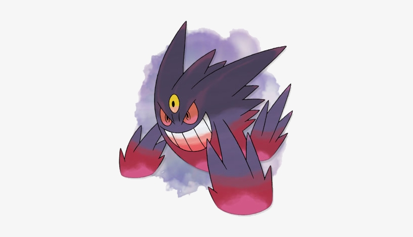 Megagengar X And Y - Mega Gengar, transparent png #1582245