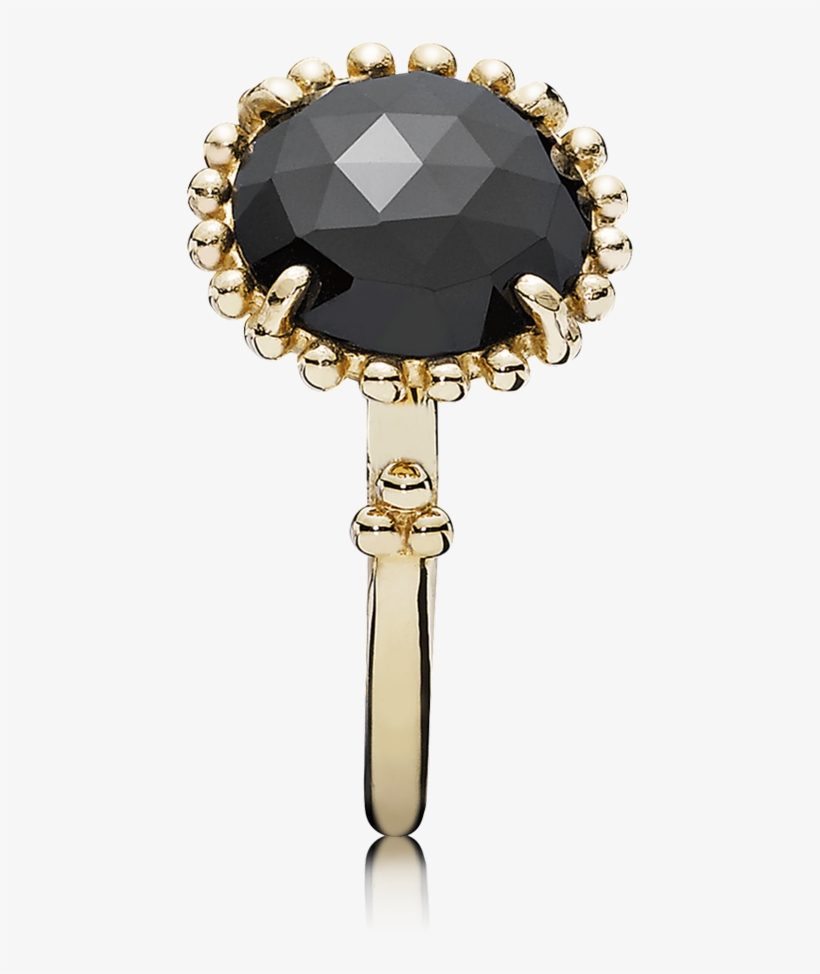 Shining Star, Black Spinel - Pandora Shining Star Ring, transparent png #1582319