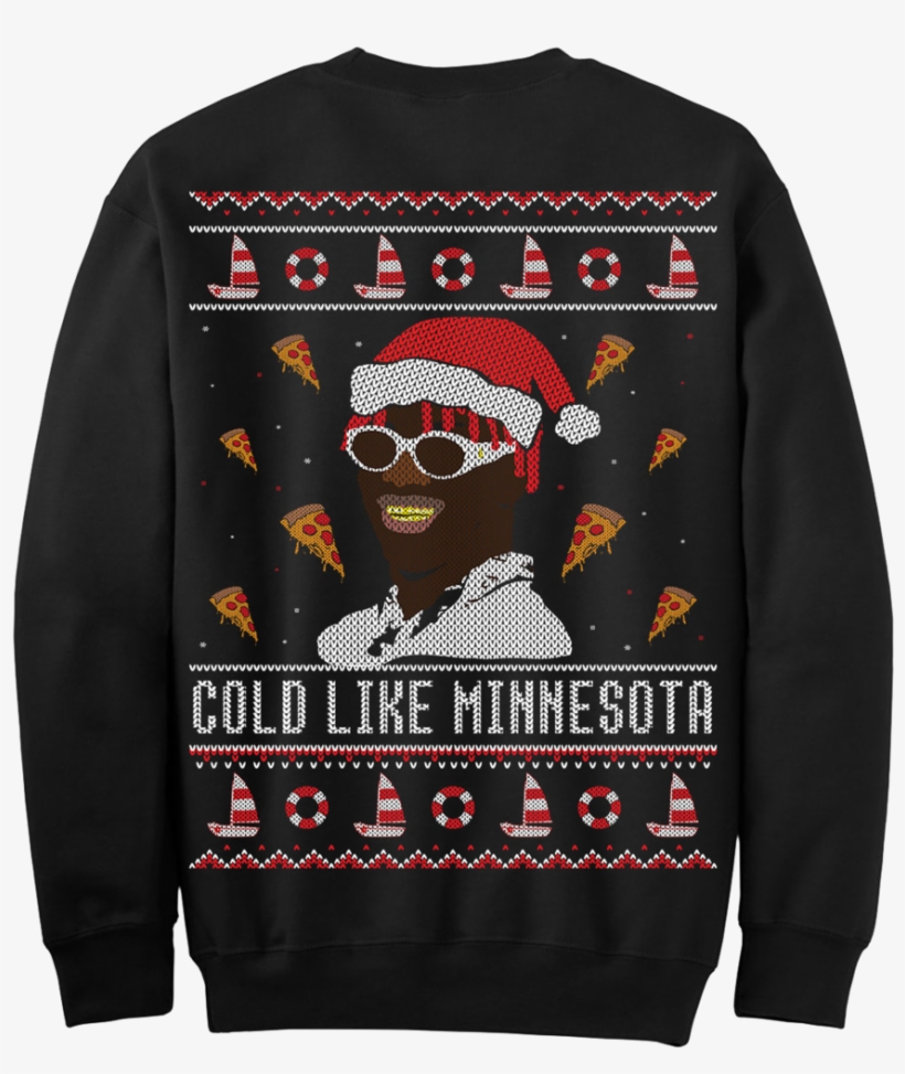 Minnesota Christmas Sweater - Lil Yachty Ugly Christmas Sweater, transparent png #1582321