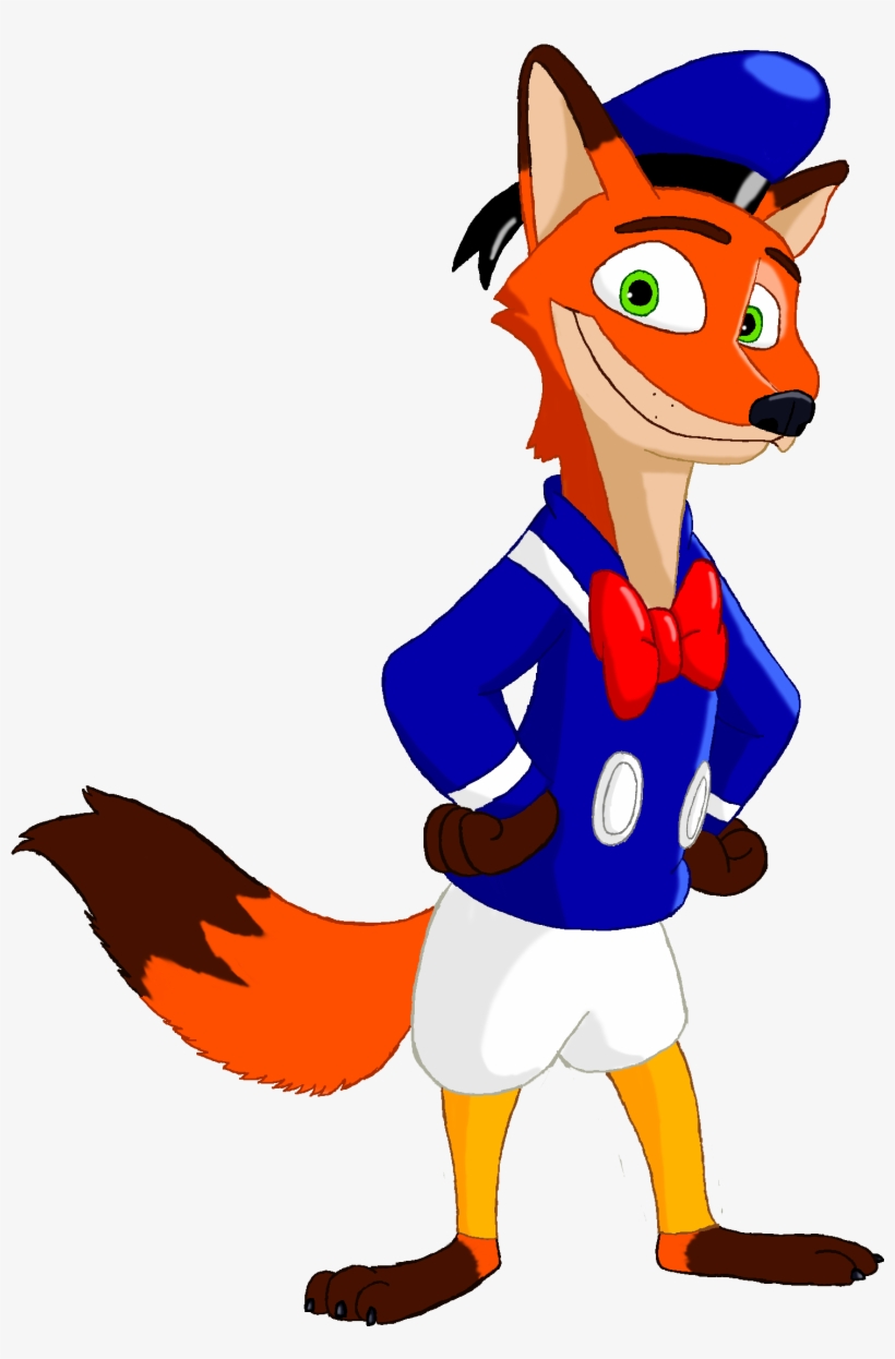 Nick Wilde As Donald Duck - Donald Duck, transparent png #1582557