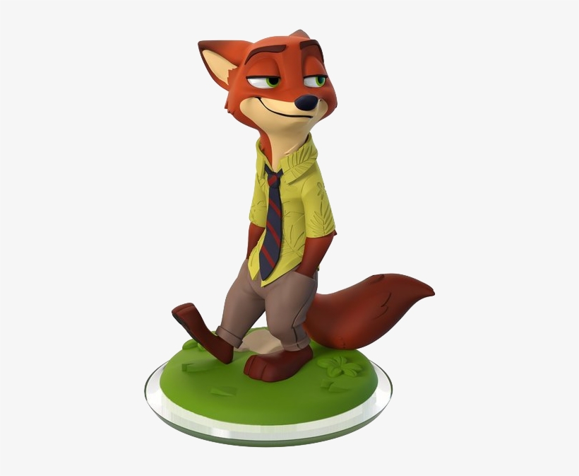 Disney Infinity Zootopia Nick - Disney Infinity Nick Wilde, transparent png #1582911