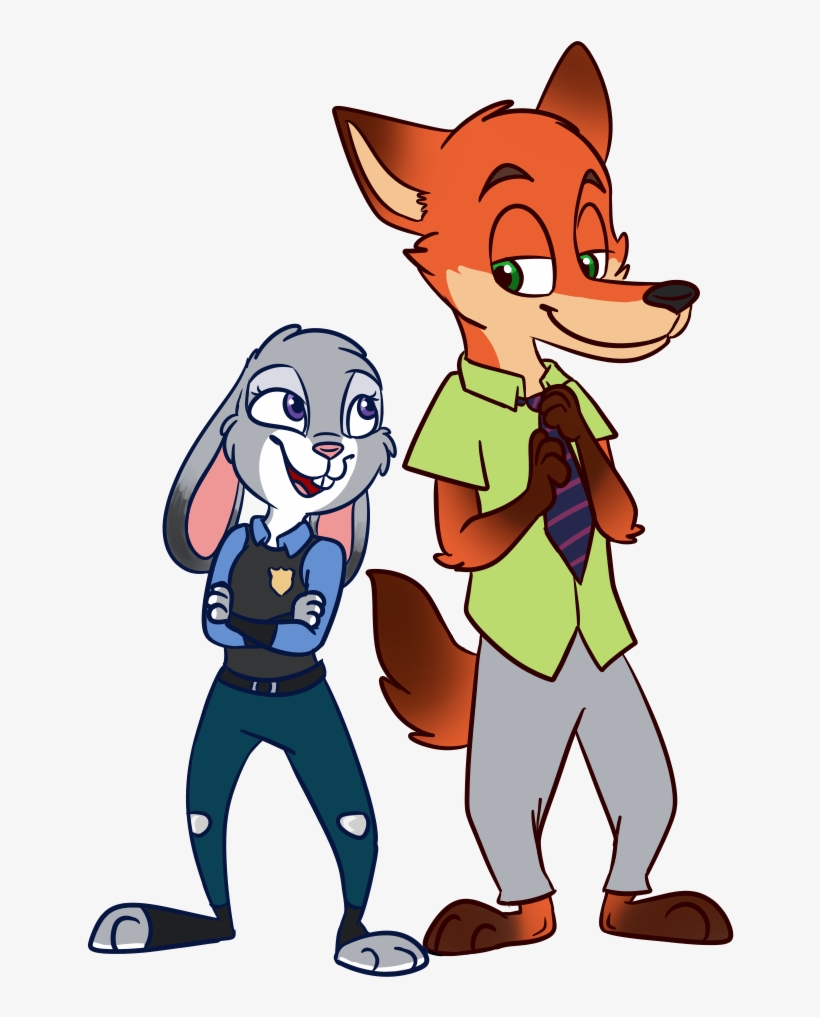 Judy Hopps And Nick Wilde - Nick Wilde, transparent png #1582956