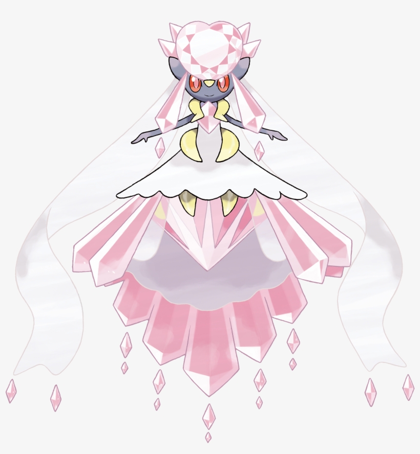 Shiny Mega Gengar Mega Diancie In Omega Ruby And Alpha - Mega Diancie, transparent png #1583061